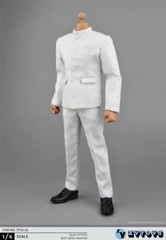 ZYTOYS ZY16-16 1/6 White Suit Pants Clothing Set for 12 ” Male HT Figure Body
