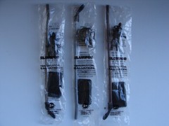 3 Diff 7-11 TERMINATOR SALVATION 2009 Slurpee Spoon Straw w/ Detachable Figures