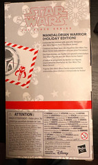 Star Wars The Black Series Mandalorian Warrior Holiday Edition Target ships fast