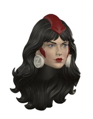 Bug On Her Head Lady Custom Action Figure Head 1:9 or 1:6 Mego