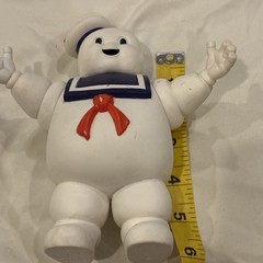 Vintage 1984 Ghostbusters Stay Puft Marshmallow Man & Slimer Read Pictures