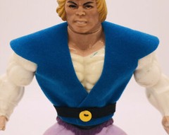 MOTU Masters Of The Universe He-Man Prince Adam Repro Vest W/ Belt