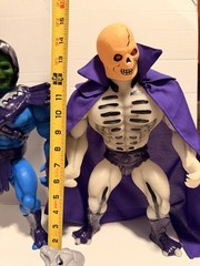 Masters of the Universe Mexican Figure Bootleg Skeletor and Scareglow