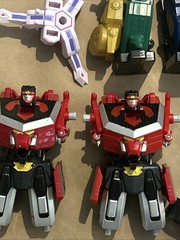 Power Rangers Super Samurai Megazord Lot Bandai Zord Builder Gigazord Parts