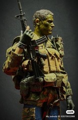 1/6 US ARMY VIETNAM WAR SPECIAL FORCES OPERATOR LRRP BANDIT JOES CUSTOM