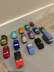 Ultra RARE! Disney Pixar Cars Lot Of 15 Diecast Cars, Cars 2, & Cars 3