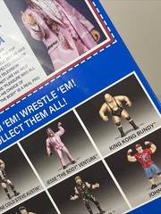 WWE WWF LJN Superstars Jesse The Body Ventura Retro Black Card
