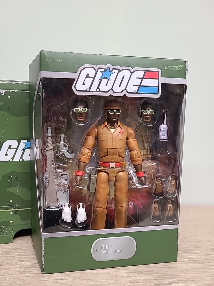 Super7 ULTIMATES! G.I. Joe Doc Retro Action Figure with Accessories