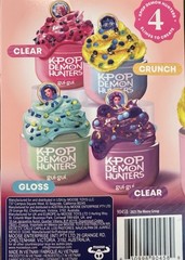 Gui-Gui K-Pop Demon Hunters BLUE Gloss Slime ZOEY Pack Huntrix Scented NIB & HTF