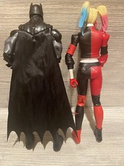 Harley Quinn & Batman Action Figure DC Comics Superhero 11-12 Inch Doll Toy Gift