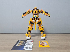 Metal Cardbot W tachy Transforming Robot Action Figure Toy Korean Anime
