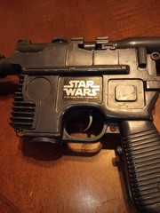 Star Wars Han Solo 1977 Movie ANH Blaster Laser Pistol Complete! Non-Working