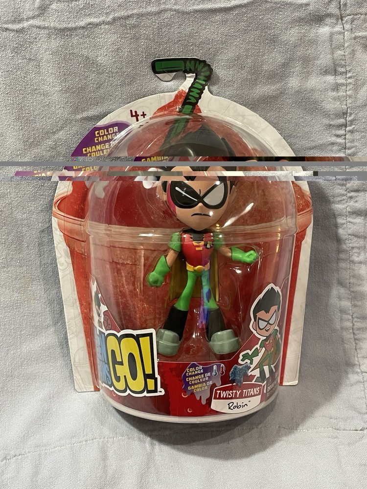 NEW DC Comics Teen Titans Go! Twisty Titan Robin Flexible Action Figure 4.5″