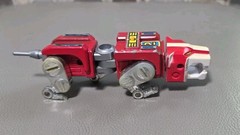 1981 Voltron Diecast Metal Matchbox GB-36 (Japan) RED Lion Arm Part With Head