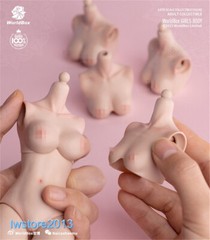 Worldbox 1:6 Big Bust Breast Replacement Cover Model For 12” Female Figure Body
