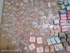 HUGE ASSORTED LOT of extra EMPTY mga miniverse boxes containers storage bags