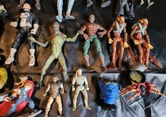 Vintage Action Figures Fudoh Metaluna Monsters Mole Man Frankenstein Jigsaw Ect