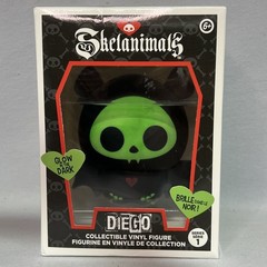 Skelanimals Diego The Bat Glow In The Dark Series 1 Hasbro Vinyl Figure L1
