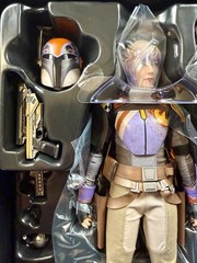 Hono Star Wars Ahsoka Rebels Sabine Wren TMS171 1/6 Sideshow Hot Toys Disney