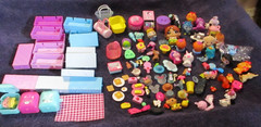 Shopkins- Disney Happy Places Mixed – Moose Figures, Accessories – Large Lot