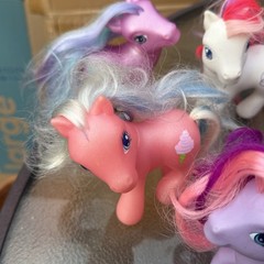 Big Lot Of My Little Ponies Varied Conditions And Years 8 Pieces 06’ 02’ 08’