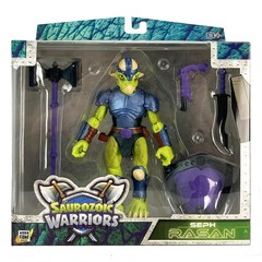 Boss Fight Studio Saurozoic Warrior Seph Rasan Futuristic, Armored Dinosaur Hero