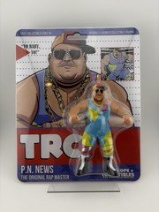Top Rope Collectibles PN News Galoob Style Figure Blue Singlet WCW WWE WWF