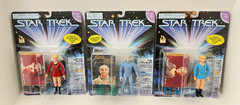 LOT 9 Star Trek Original TV Show/Next Generation Action Figures Playmates NEW