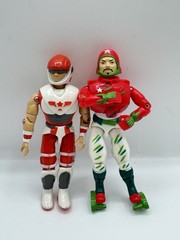 Vintage 1992 The Corps Brickwall 3.75″ Lanard Hat Trick LeMonde Action Figure