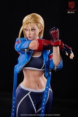 STAR MAN MS-012 1/6 Female Agent Blue Bee Articulated Figure In Stock