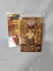 VINTAGE 2004 MCFARLANE MOVIE MANIACS TEXAS CHAINSAW MASSACRE OLD MONTY FIGURE