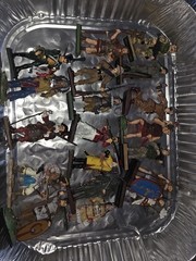 Soldiers Of Italy Lot Of 69 Figures With 2 Binders. Soldatini D’italia