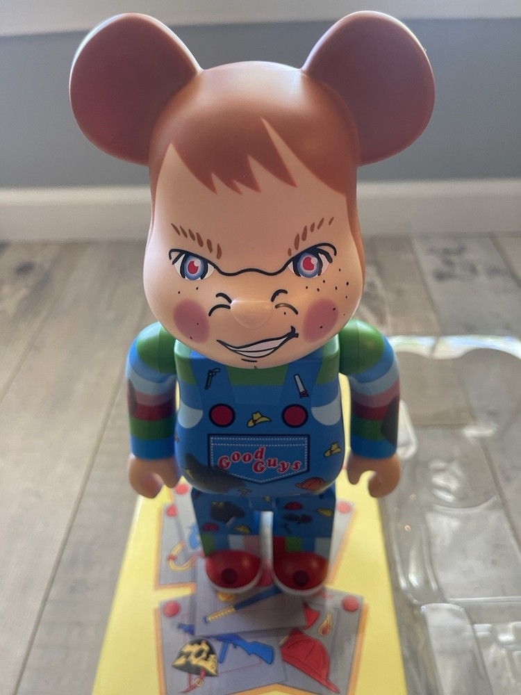 Bearbrick Chucky 400 Percent Child’s Play Good Guy Medicom Toy Figure