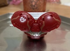 Bakugan Vandarus Red Pyrus Heavy Metal New Vestroia 620 G Rare!