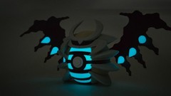 Shiny Giratina (Glow in Dark) | Themed 3D Printed Pokéball | #0487 Giratina