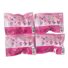 Lot of 4 Disney Whisker Haven Palace Pet Blind Bags Series 4 NEW