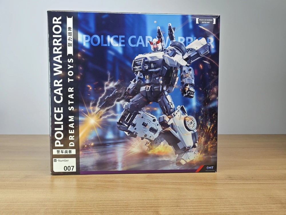 Dream Star DST02-007 Prowl Devastator Police Car Warrior New Figure Toy in Stock