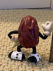 CALIFORNIA RAISINS figure toy singing 1987 2 1/2 Inch Plastic Resin