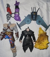 Action Figure Parts And Accessories Lot