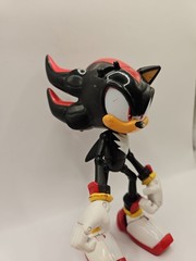 SEE PHOTOS! Jazwares Sega Sonic the Hedgehog Super Poser Shadow Figure Damaged