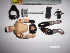 1988 G.I. Joe Road Pig Figure With Accessories & Card