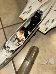 1983 GI Joe Sky Striker SP-F14 Fighter Jet Airplane Near Complete