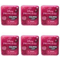 Disney Princess Squish ‘Ums Fairy Tale Series – Lot of 6 Sealed Blind Cubes