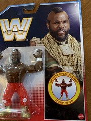 2022 WWE WWF Mattel Mr T Retro Wrestling Figure Series 11 Wrestlemania 1 A-Team!