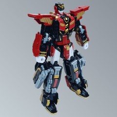 Metal Cardbot S Blast Train Transforming Robot Train Toy