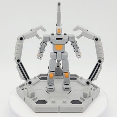Hexa Base for 1:12 Scale Action Figures | Robot Mech Fortress | 3D Printed Toy