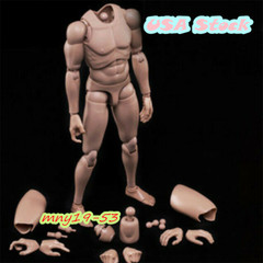 1:6 MX02-A 12inch Europe Skin Male Action Figure Body Flexible Soldier Doll Toys
