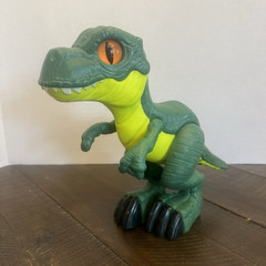 Mattel Jurassic World Tyrannosaurus Rex Plastic Figure Green/Yellow/Black 2020