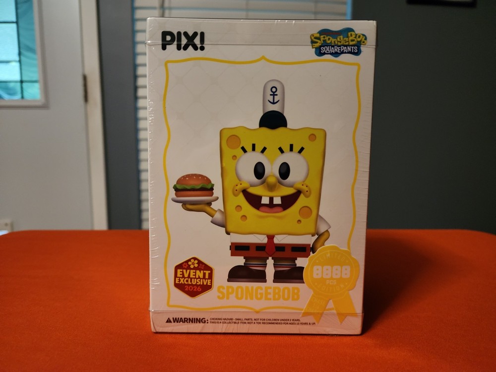 Thrilljoy PIX! SpongeBob Squarepants 2026 Event Exclusive New Sealed