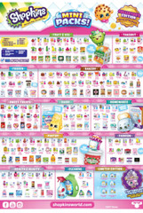 Shopkins Season 10 Collector’s Edition Free ship $25 Authentic shopkin comb sh